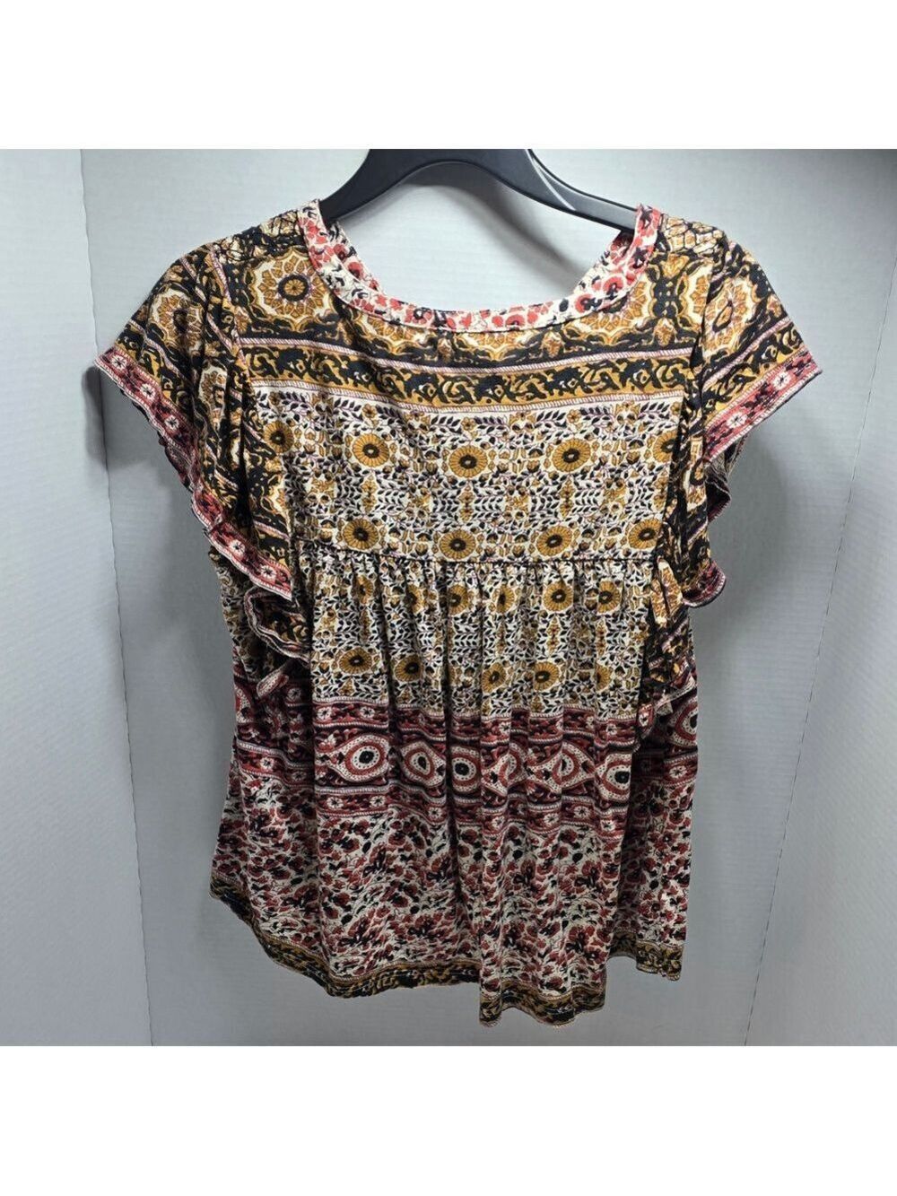 Rachel Zoe Multicolor Bohemian Blouse - Picture 5 of 10